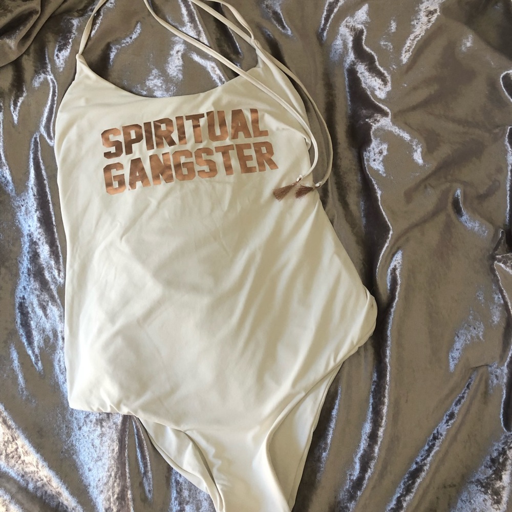 Spiritual Gangster Retreat One Piece Swimsuit